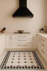 Tapis noir classique