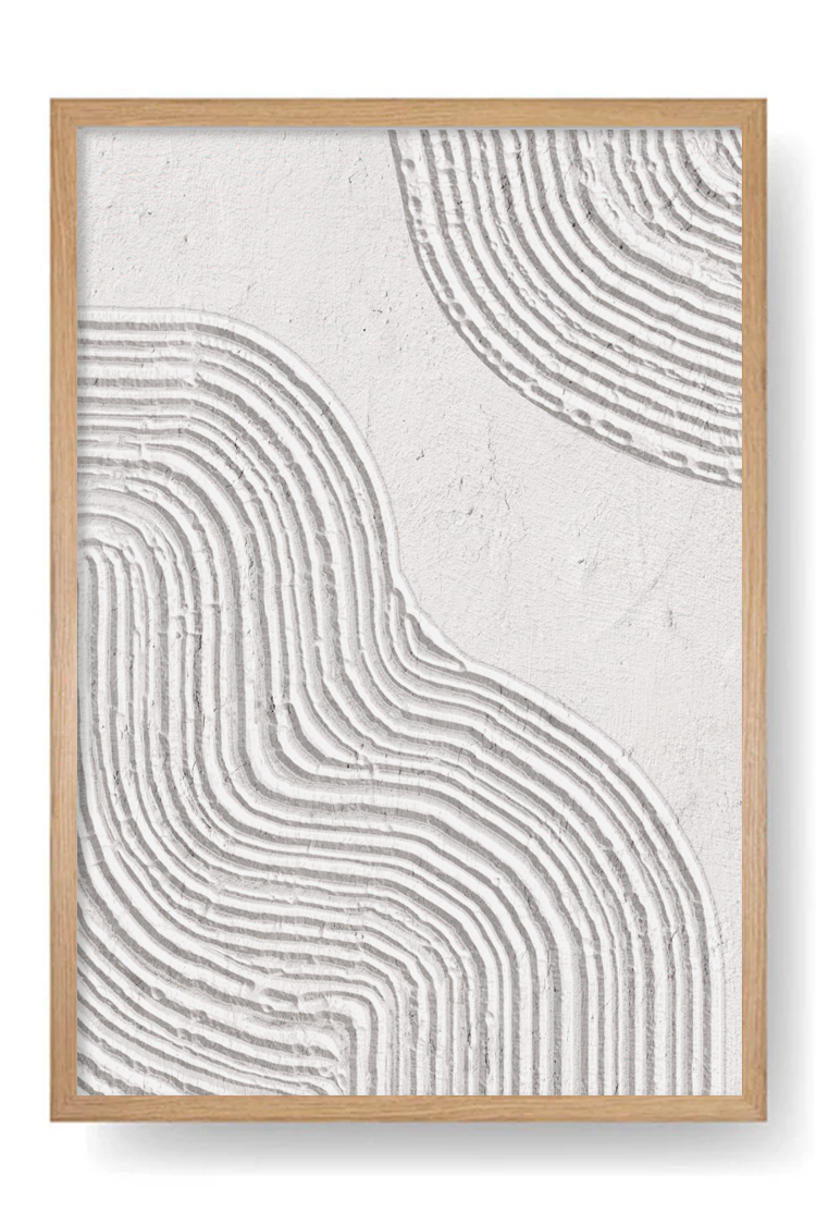 Organisches Kunst-Diptychon