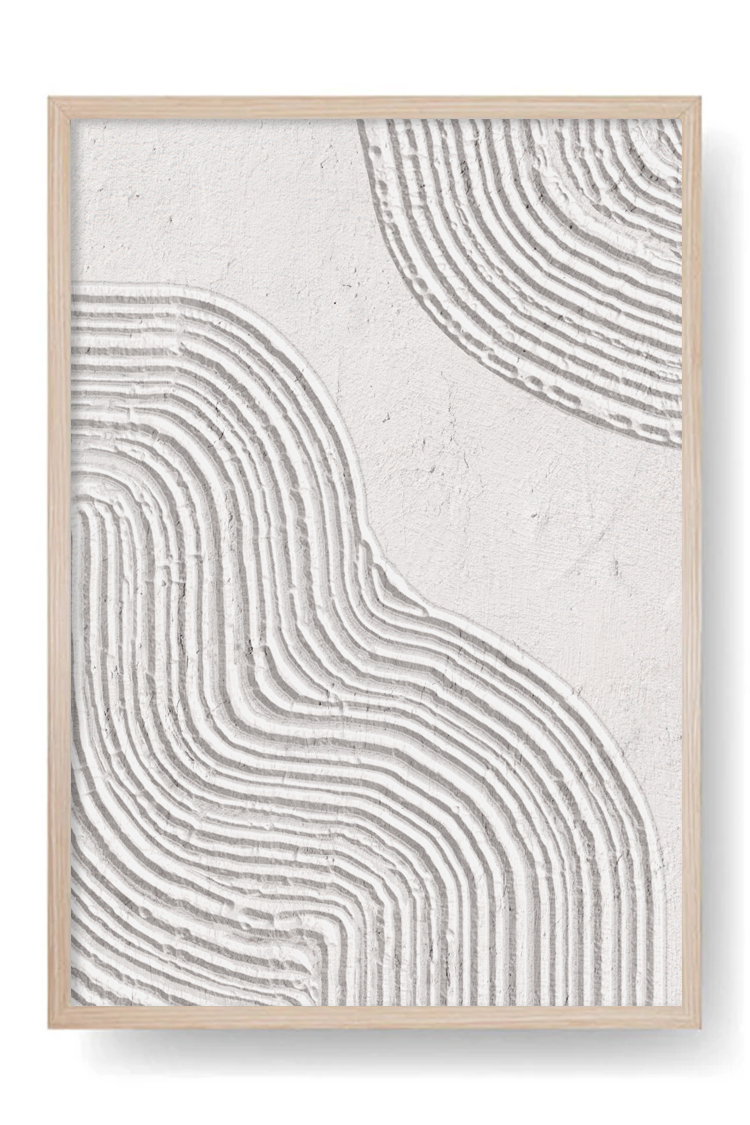 Organisches Kunst-Diptychon