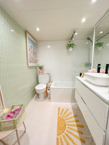 Mermaid Tiles (Verde) - 10 Baldosas Adhesivas 3D