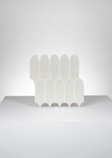 Piastrelle sirena (beige) - 10 piastrelle adesive 3D
