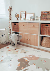 Weltkarte Teppich - Outlet