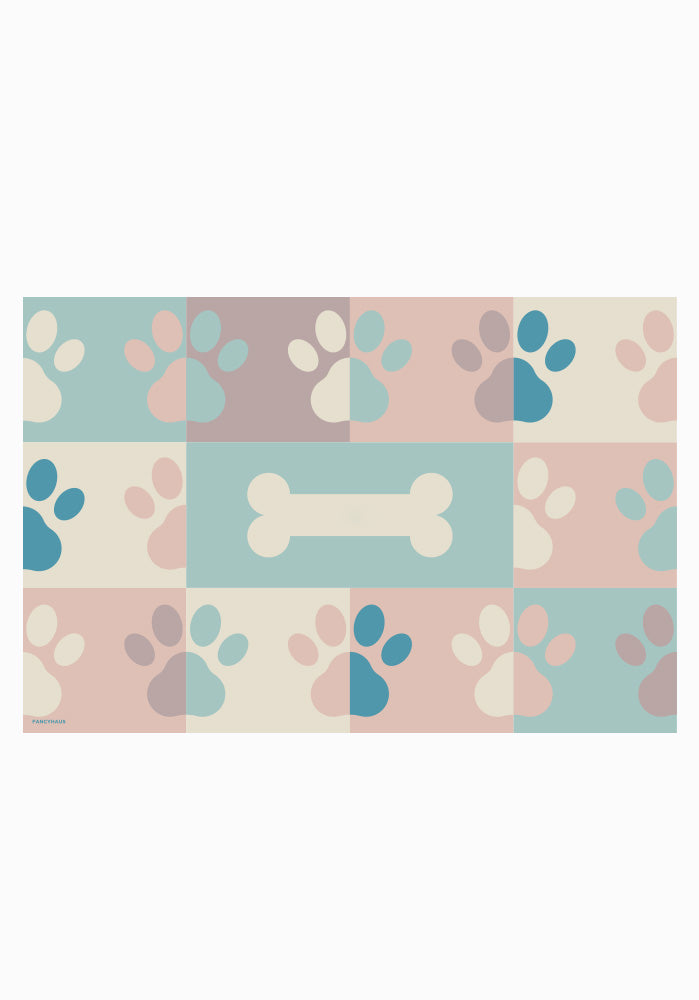 Paws Berry - Alfombrilla para perros personalizada