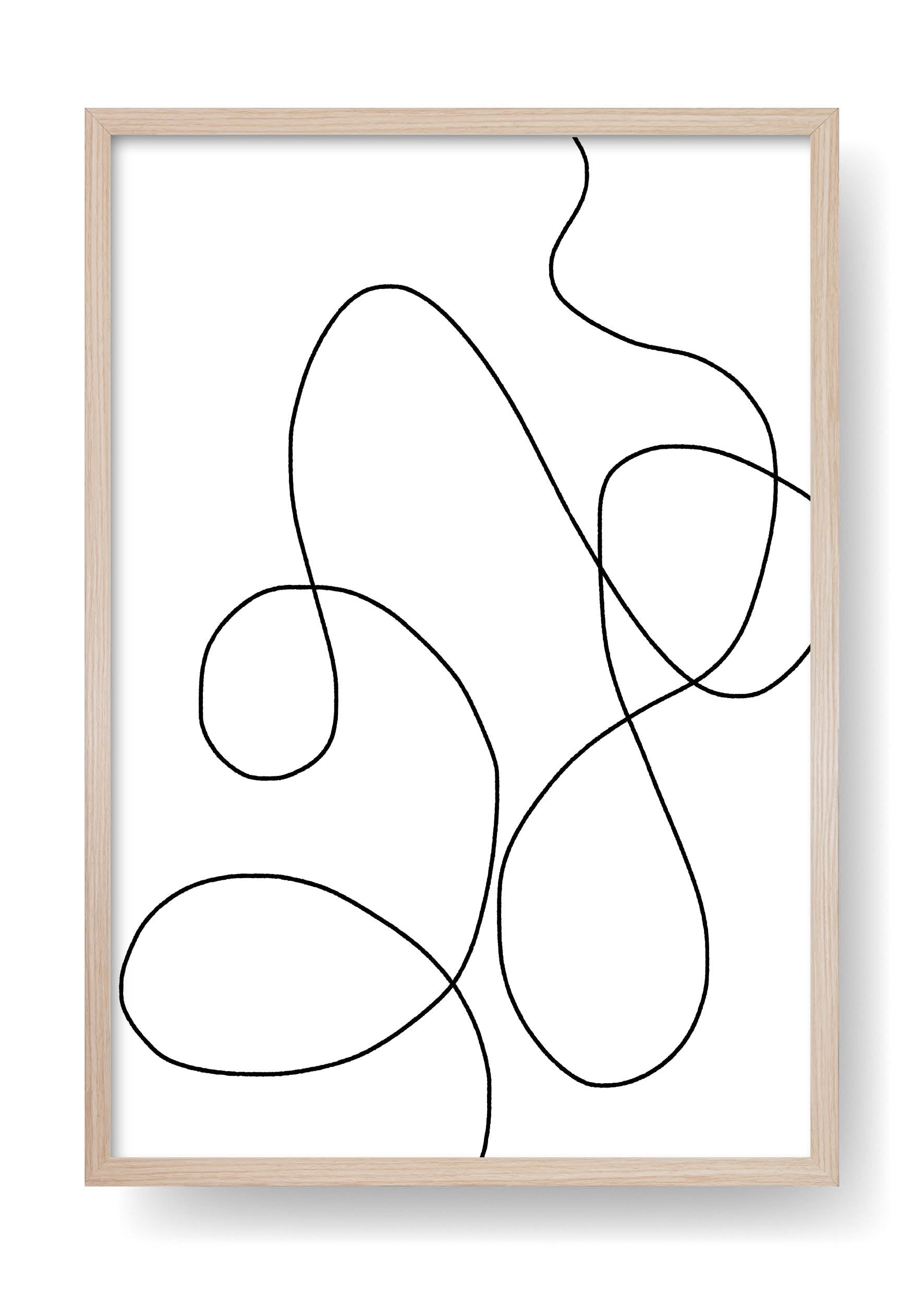 Thin Curves Line Art