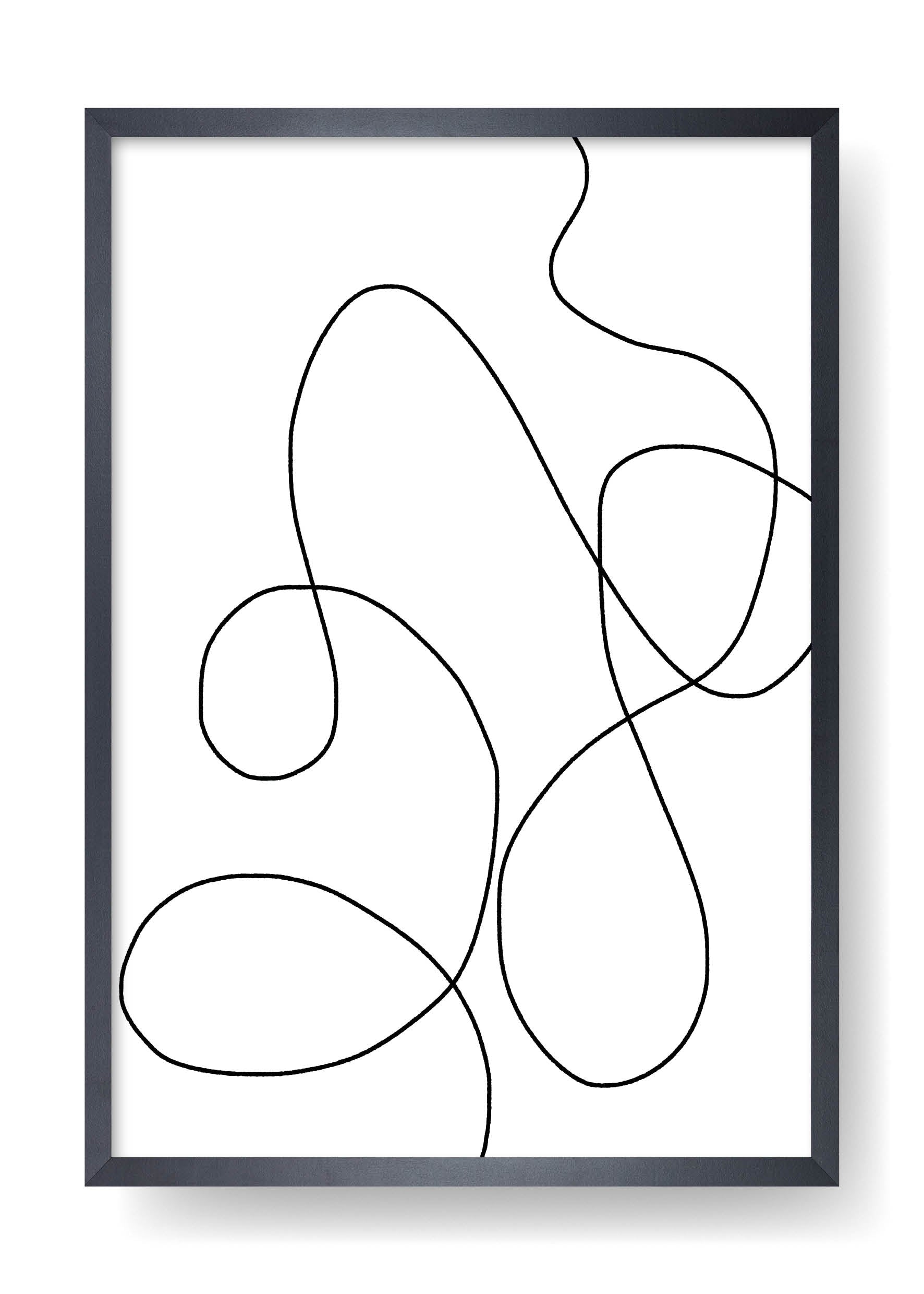 Thin Curves Line Art