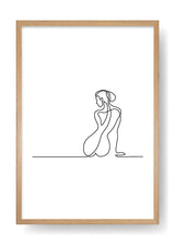 Elsa Abstract Line Art