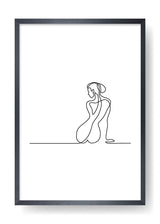 Elsa Abstract Line Art
