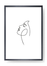 Mia Abstraktes Gesicht Kunst