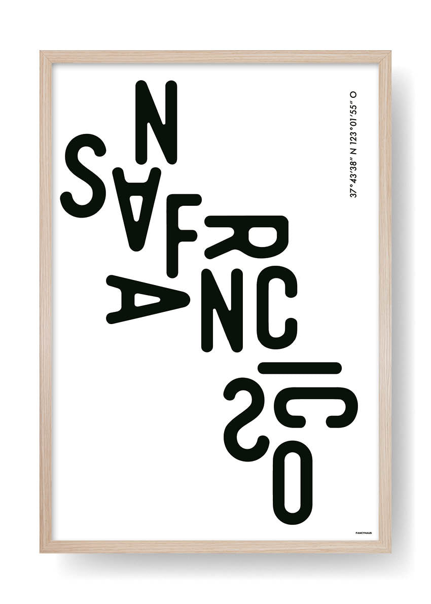 San Francisco Kunst Typ