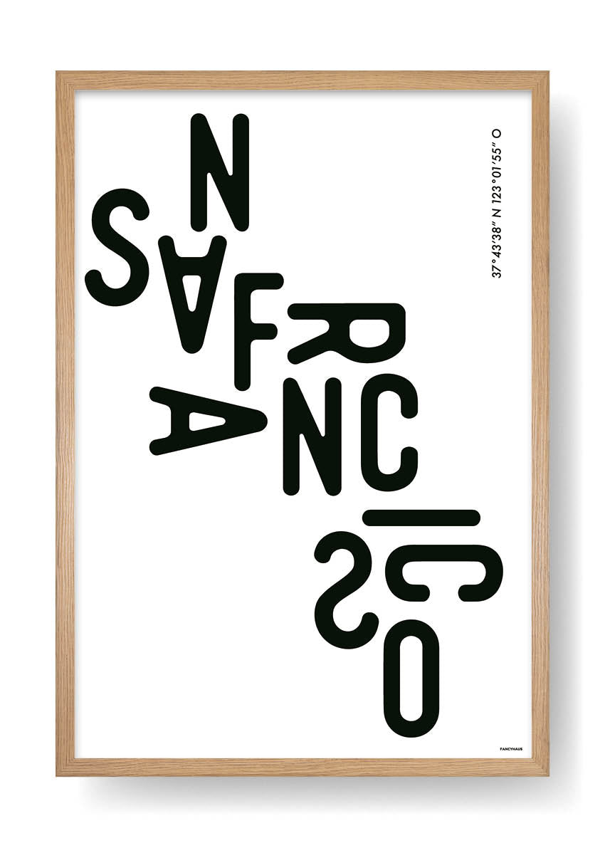 San Francisco Kunst Typ