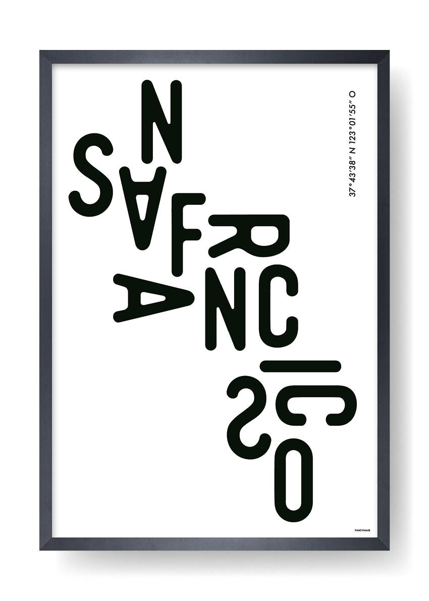 San Francisco Kunst Typ