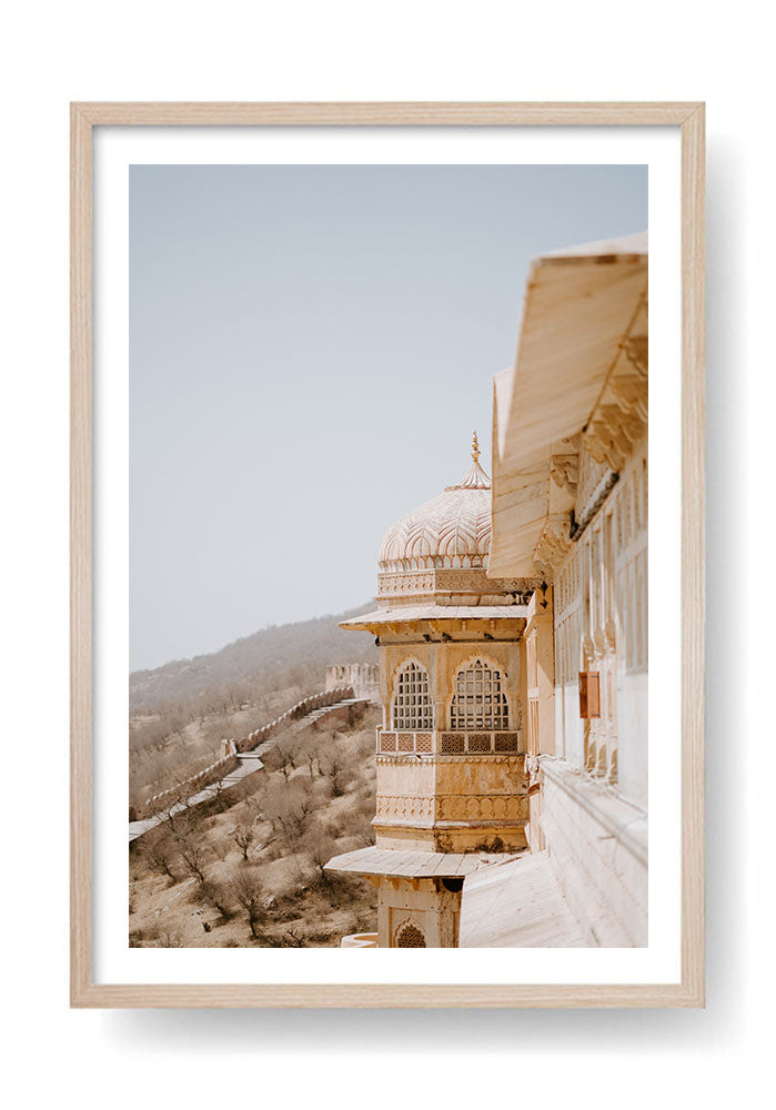 Das Detail eines Palastes