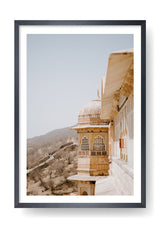 The detail of a palace