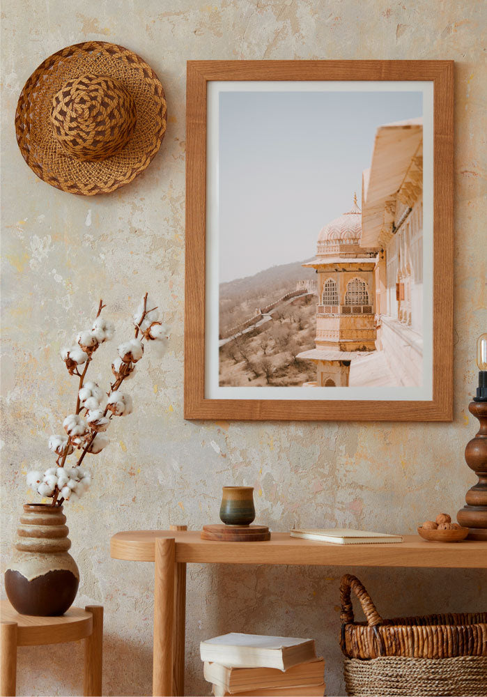 Das Detail eines Palastes