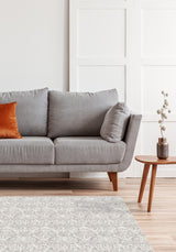 Tapis blanc rouille - Outlet