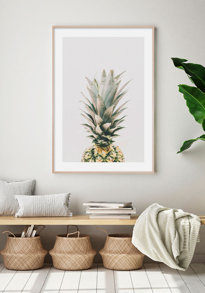 Póster Tropical Pineapple