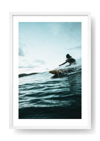 Surfista locale in Giamaica