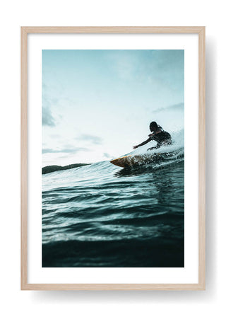 Surfista locale in Giamaica