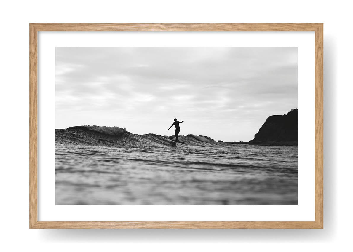 Longboard Surf Session
