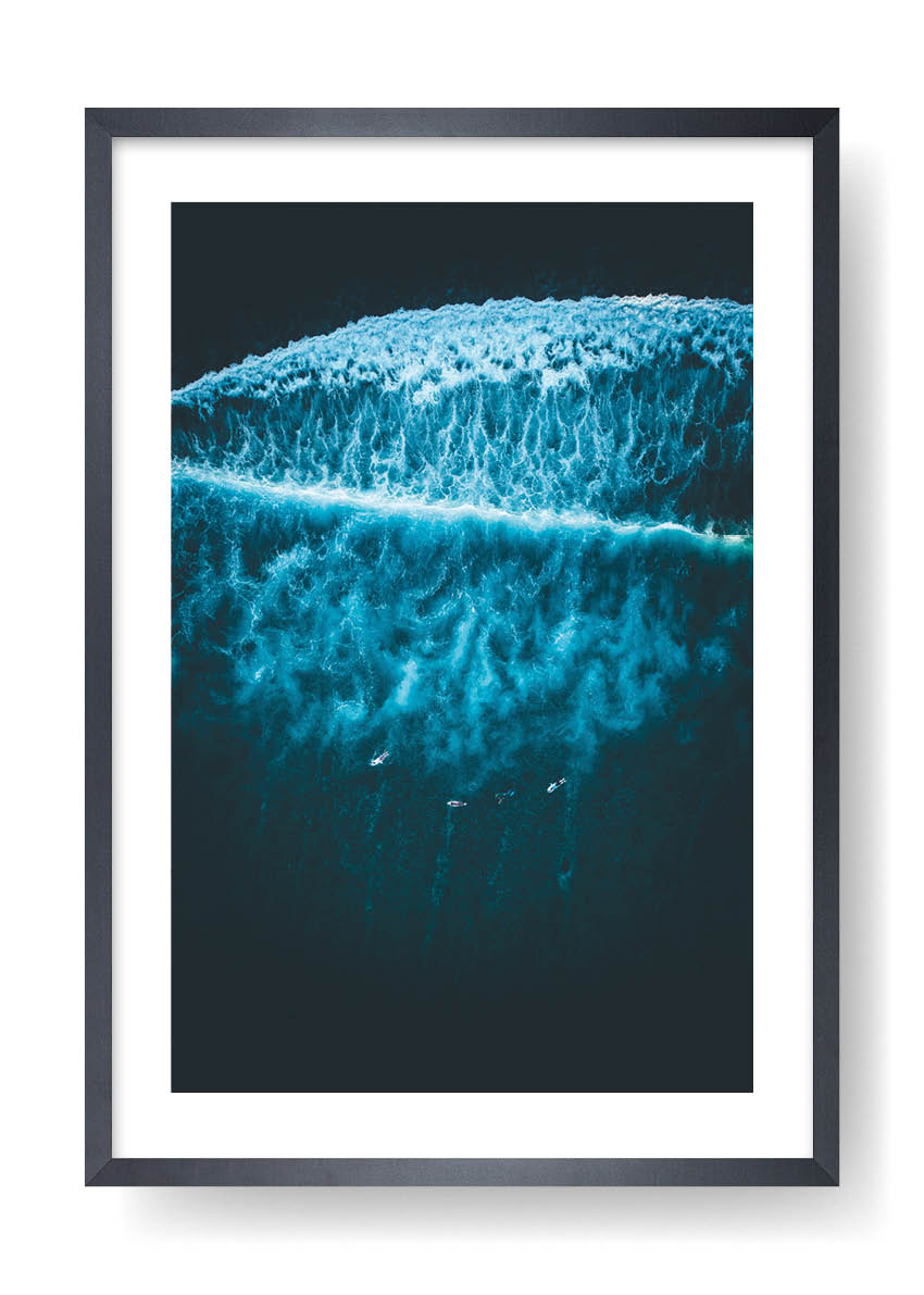 Surfing The Black Beach