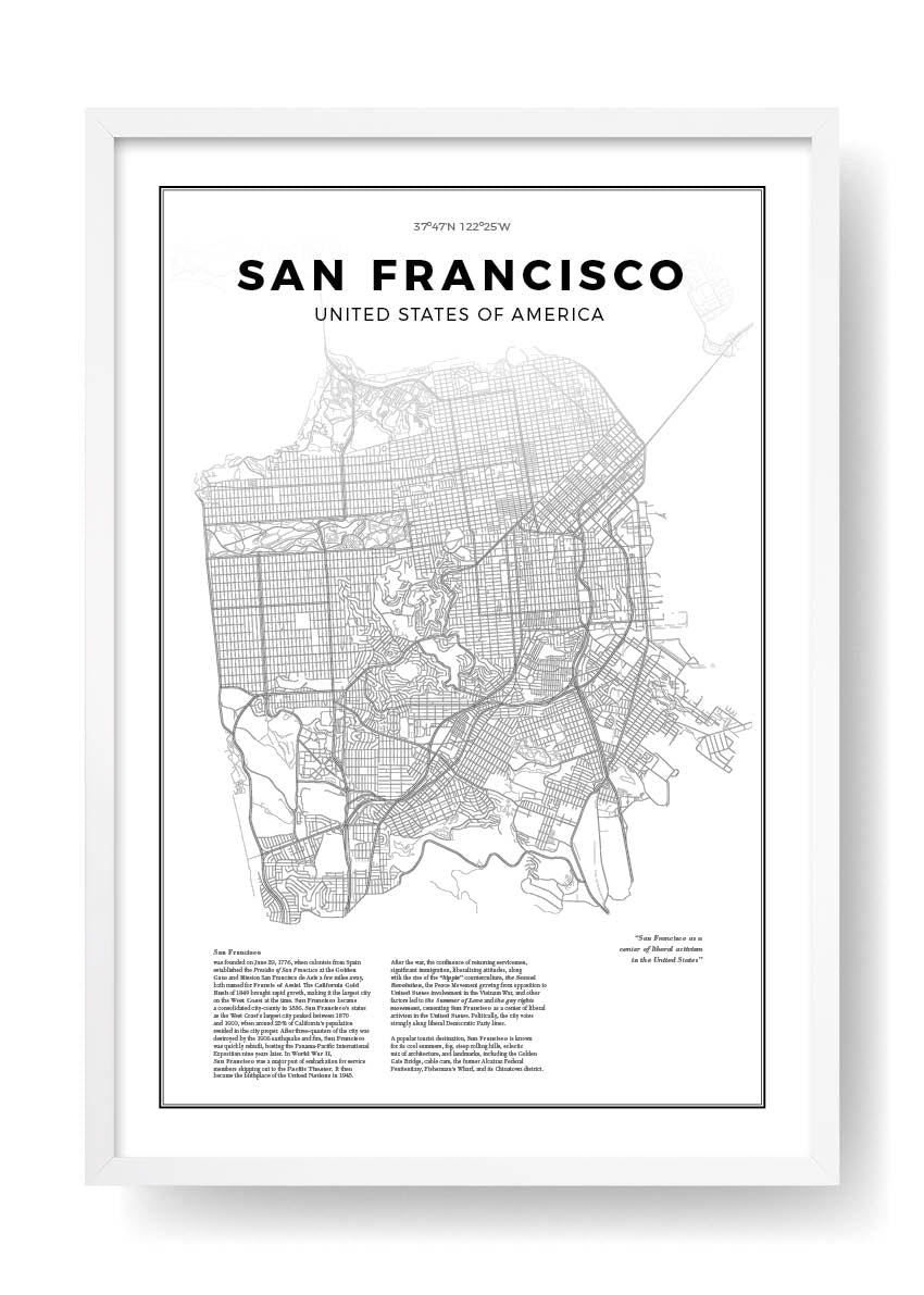 Carte de San Francisco