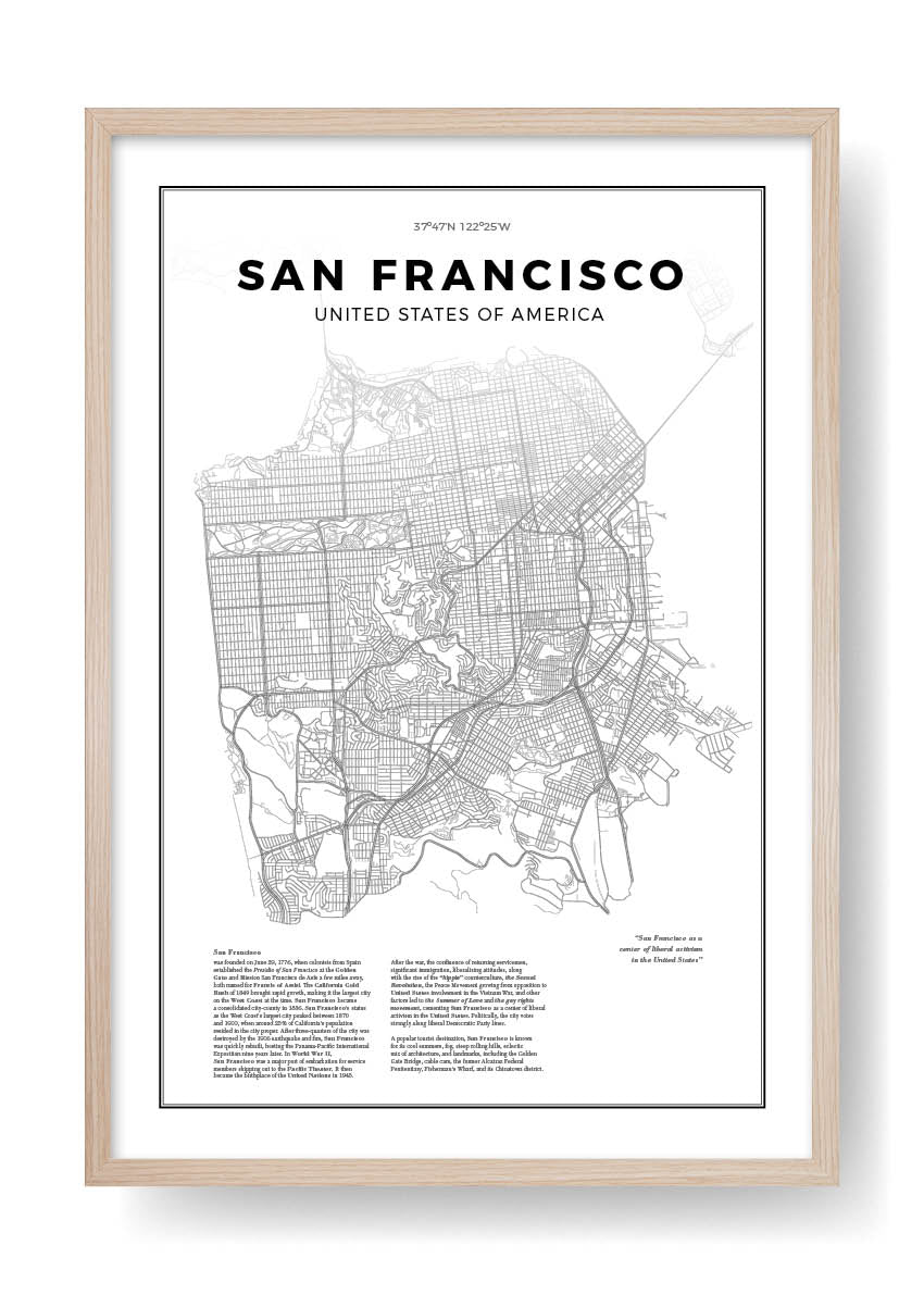 Carte de San Francisco