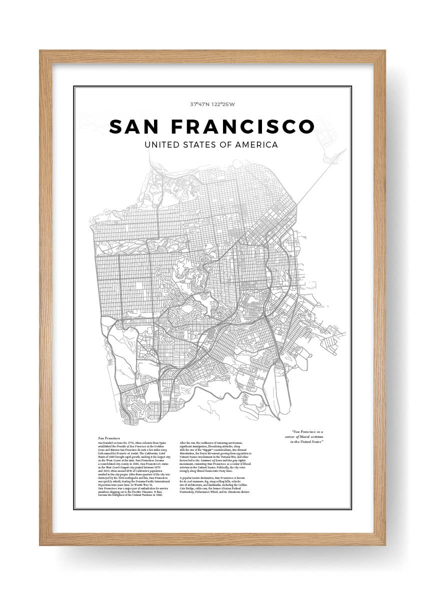 Carte de San Francisco