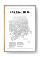 Carte de San Francisco