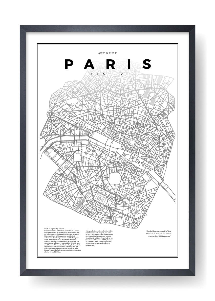 Paris Karte