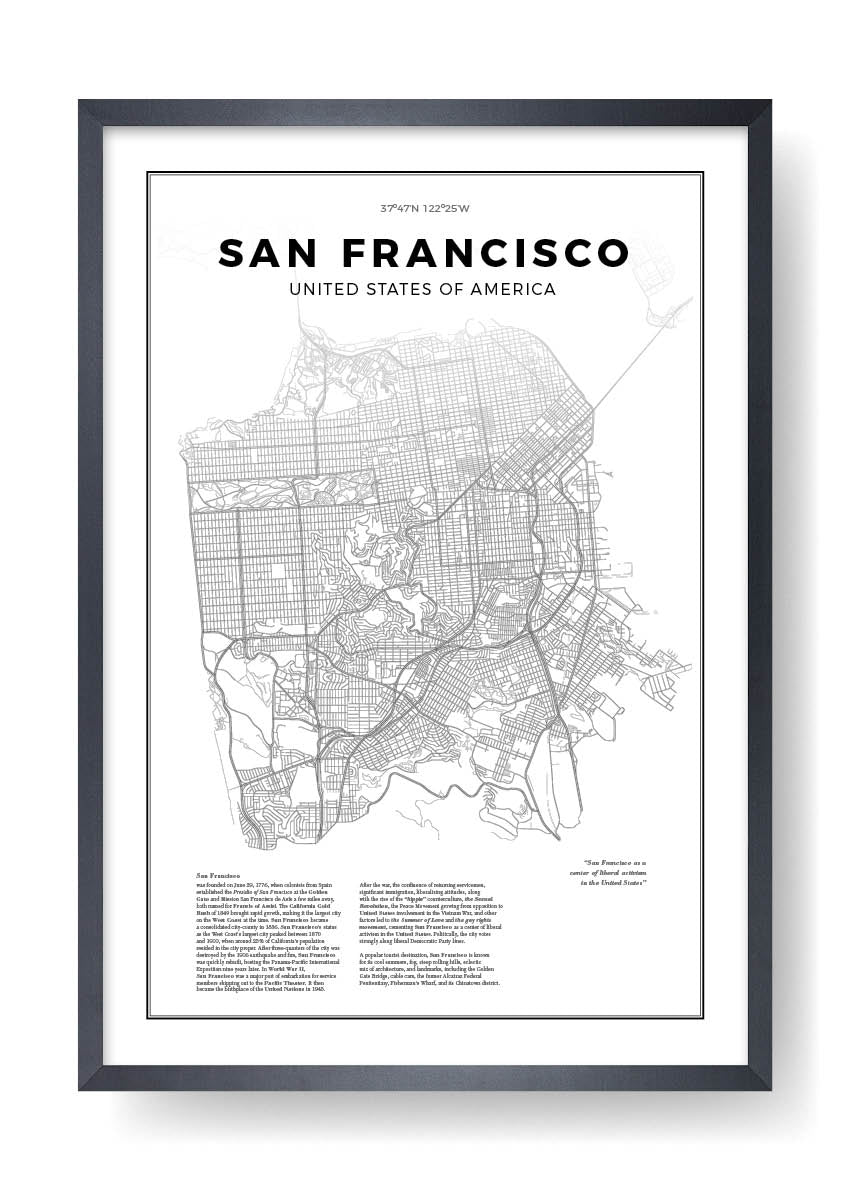 Carte de San Francisco