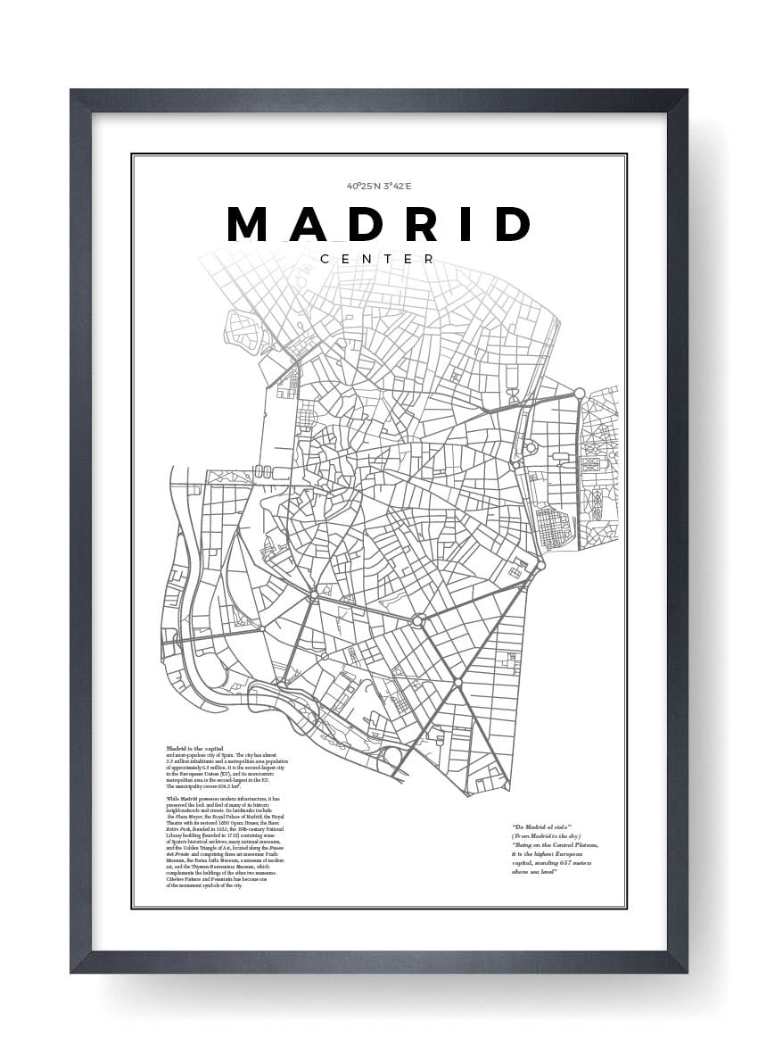 Madrid Map