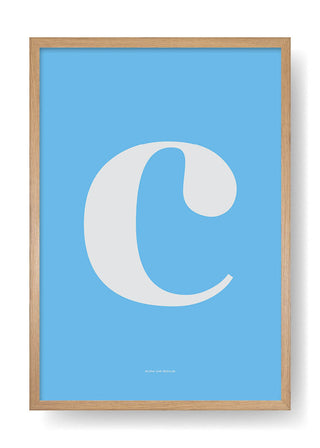 C. Colour Letter Design