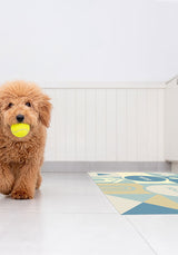Munch Blue - Alfombrilla para perros personalizada
