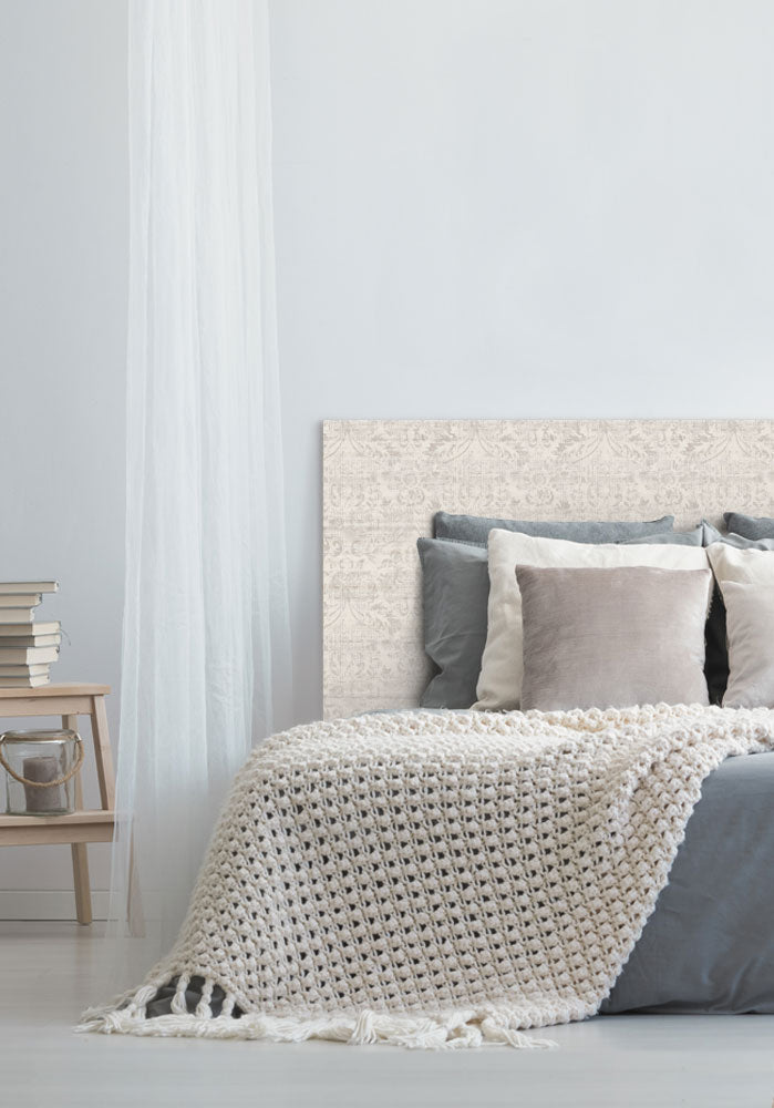 Cabecero Rust White