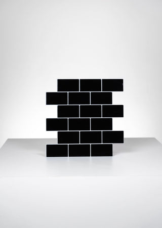 Subway Tiles (Black) - 10 3D Adhesive Tiles