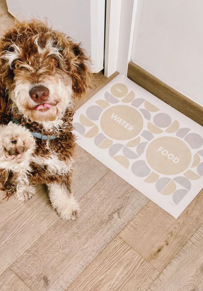 Moon Mustard - Personalized Dog Rug