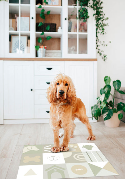 Guau Green - Personalized dog mats