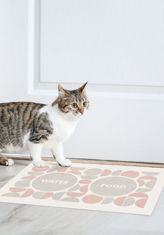 Moon Coral - Personalized carpet for cats 