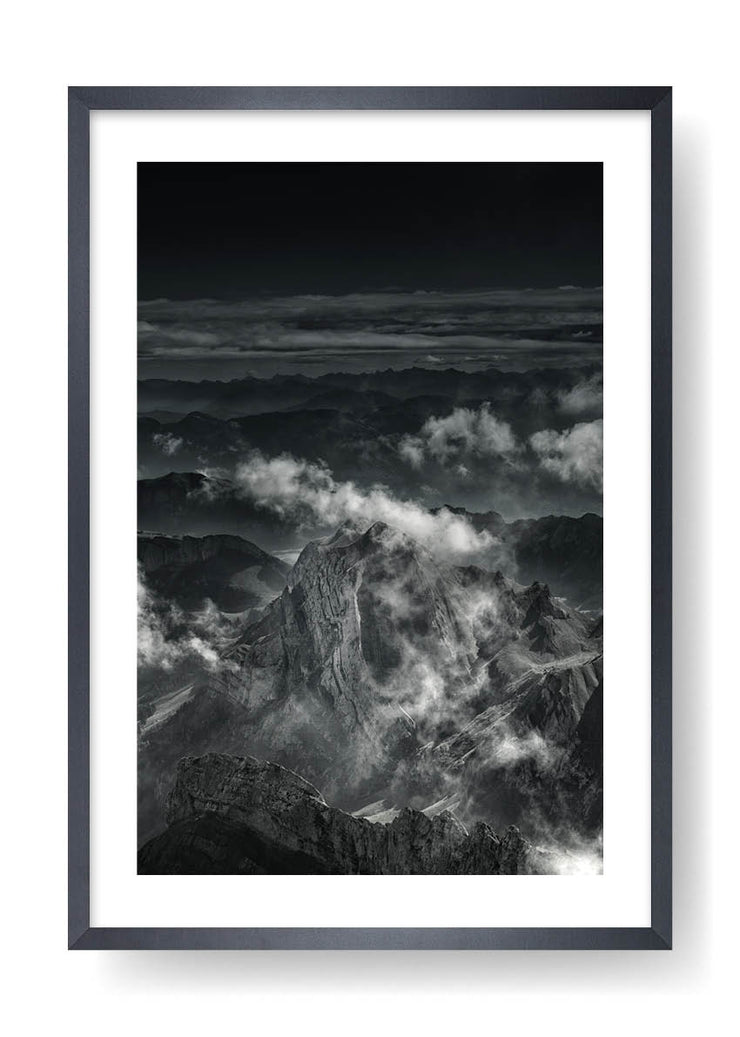 Cloudy Rocky Mountains