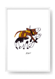PAU Vacas Poster Special Limited Edition