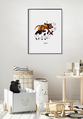 Poster PAU Vacas, limited special edition
