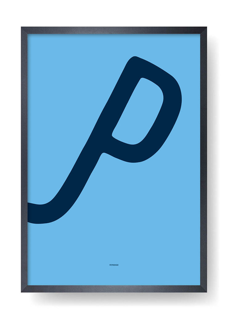 P. Color Letter Design