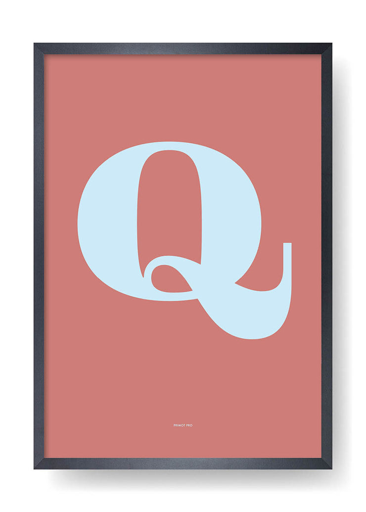 Q. Color Letter Design