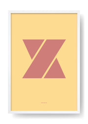 X. Color Letter Design