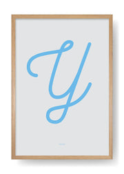 Y. Color Letter Design