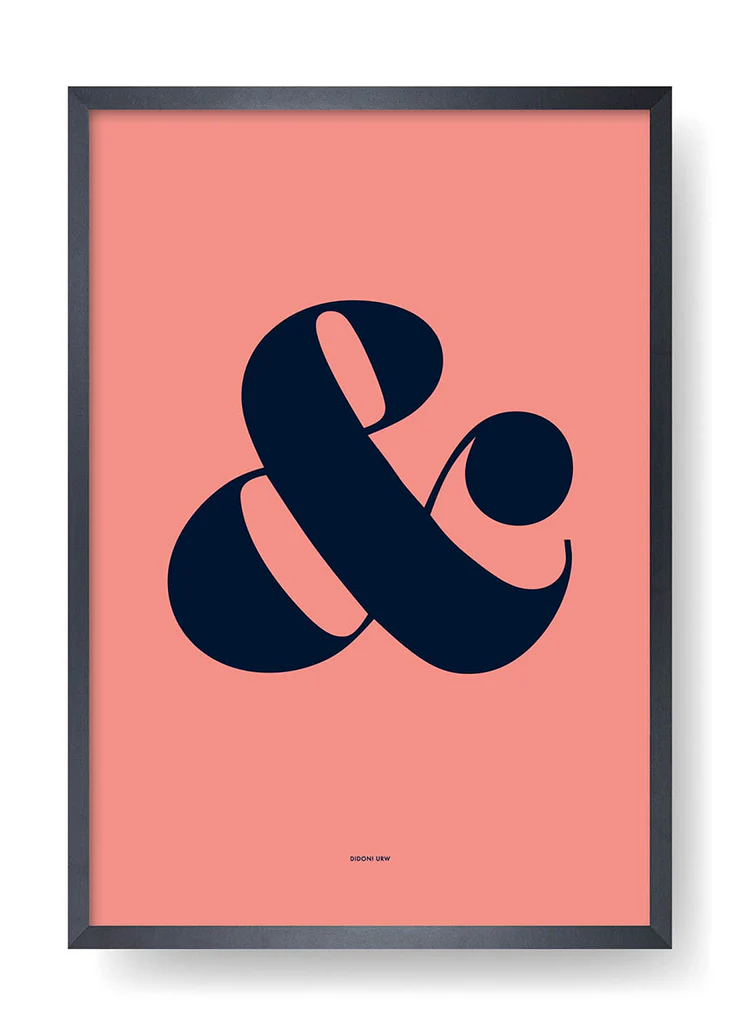 &. Color Letter Design