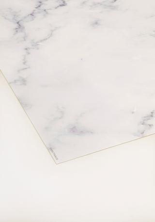 Revêtement de sol en vinyle Marble White