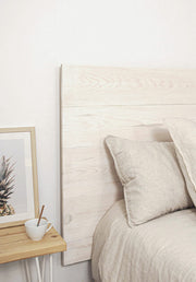 Tête de lit en pin blanc