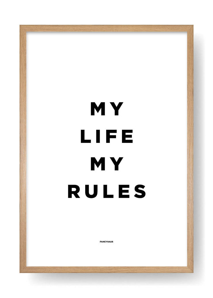 Ma vie, mes règles