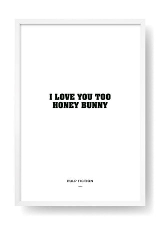 Je t'aime aussi, mon lapin (Pulp Fiction)